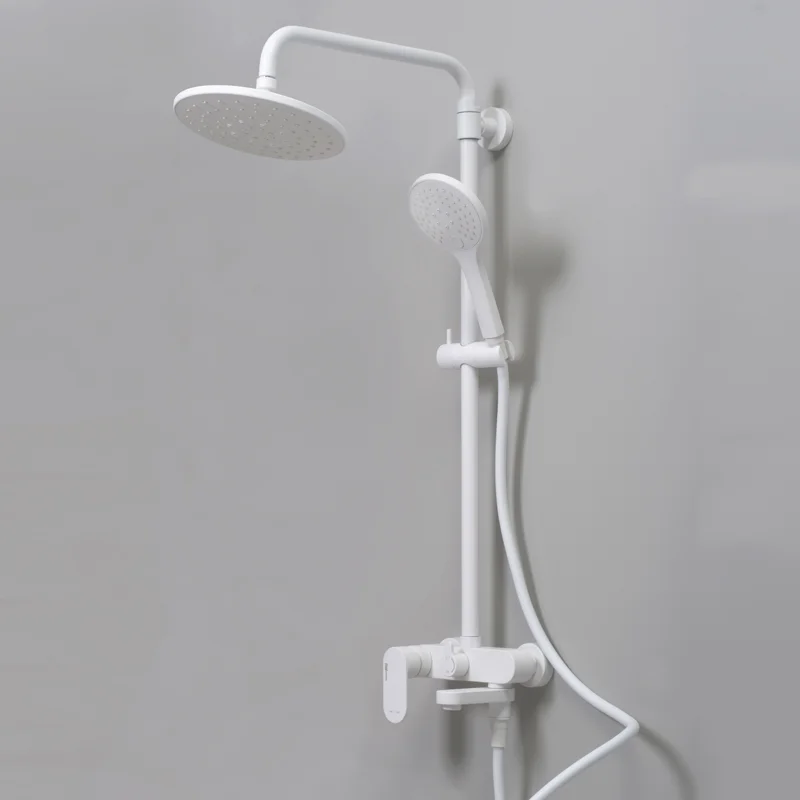 Душевая система WasserKRAFT Mindel A18501 Белая матовая