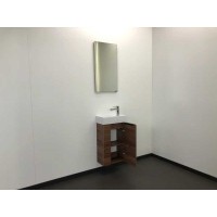 Зеркало Comfortу Асти, 40 см, дуб темно-коричневый, 00-00001222 (00-00001222CF)