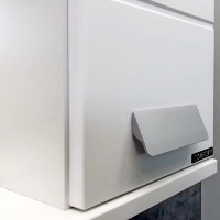 Зеркальный шкаф Comfortу Модена, 60 см, без подсветки, белый матовый, 00-00001639 (00-00001639CF)