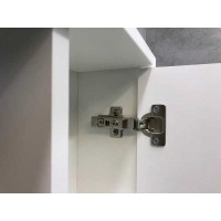 Зеркальный шкаф Comfortу Модена, 90 см, белый матовый, 00-00001641 (00-00001641CF)
