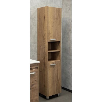 Пенал Comforty Марио, 40 см, напольный, левый/правый, дуб темный, 00-00004160 (00-00004160CF)
