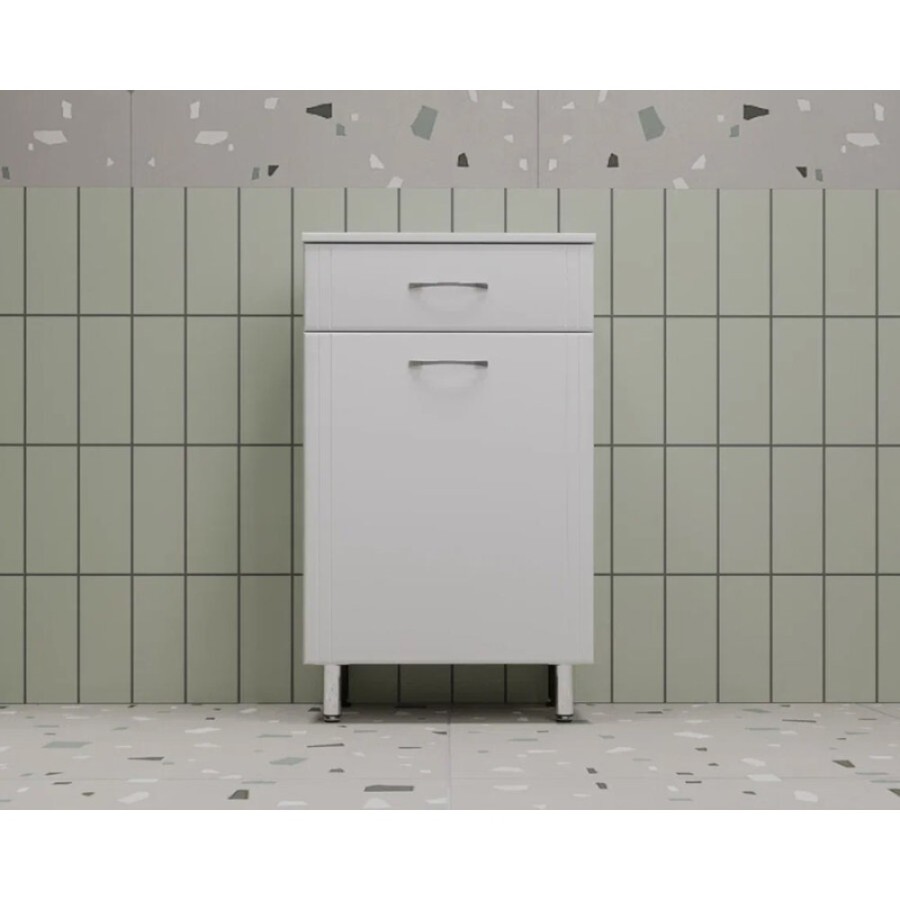 Тумба Style Line Эко Стандарт АА00-000042, ТН500, 50 см, 1 ящик, корзина, белый