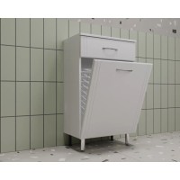 Тумба Style Line Эко Стандарт АА00-000042, ТН500, 50 см, 1 ящик, корзина, белый