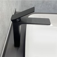 Смеситель Comforty, для раковины, черный матовый, 00-00004526 (FC071B-CMT)