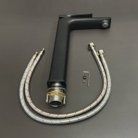 Смеситель Comforty, для раковины, черный матовый, 00-00004526 (FC071B-CMT)