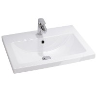Тумба с раковиной Comfortу Лима, 70 см, напольная, цвет белый Soft-Touch, 00-00004892 (00-00004892CF)