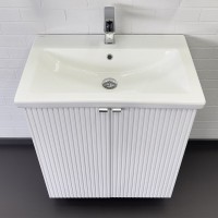 Тумба с раковиной Comfortу Лима, 70 см, напольная, цвет белый Soft-Touch, 00-00004892 (00-00004892CF)