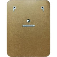 Зеркало Comfortу Нобилис, 60 см, с LED-подсветкой, с сенсорным выключателем, холодный свет, черная рама, 00-00005256 (00-00005256CF)