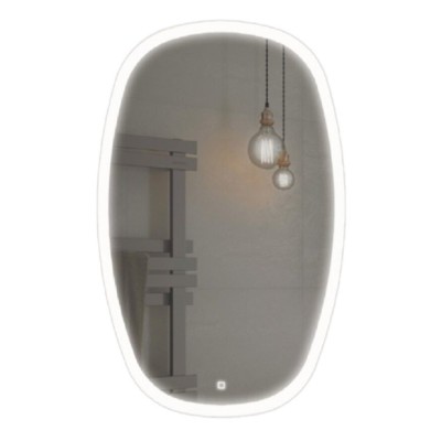 Зеркало Comfortу Космея, 50 см, LED подсветка, сенсорный выключатель, белый, 00-00005260 (00-00005260CF)