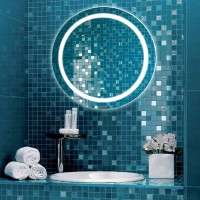 Зеркало Comfortу Круг, 60 см, LED-подсветка, сенсорный выключатель, белый, 00-00005261 (00-00005261CF)