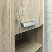 Пенал Comfortу Марио, 40 см, напольный, открывание правое/левое, цвет дуб дымчатый, 00-00005976 (00-00005976CF)