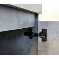 Тумба с раковиной Comfortу Осло, 70 см, напольная, бетон светлый, 00-00006117 (00-00006117CF)