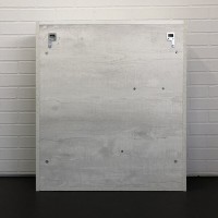 Зеркальный шкаф Comfortу Никосия, 70 см, дуб белый, 00-00006163 (00-00006163CF)