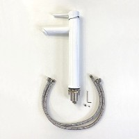 Смеситель Comforty, для раковины, цвет белый, 00-00006497 (FC018B-CKBT)