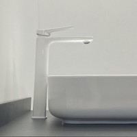 Смеситель Comforty, для раковины, цвет белый, 00-00006501 (FC071B-CKBT)