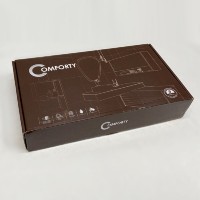 Смеситель Comforty, для раковины, цвет белый, 00-00006501 (FC071B-CKBT)