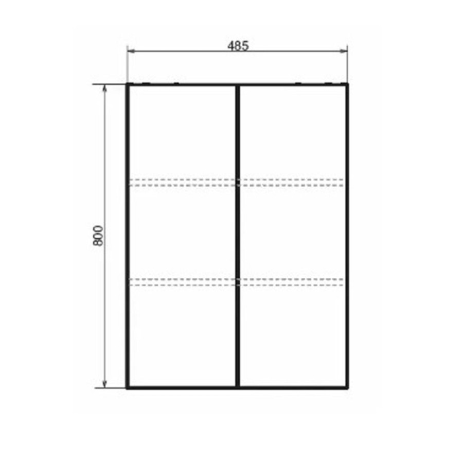Шкаф Comfortу Порто, 50 см, дуб темно-коричневый, 00-00009245 (00-00009245CF)