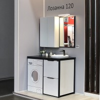 Зеркало Comforty Лозанна, профиль серый матовый, 00-00009575 (00-00009575CF)