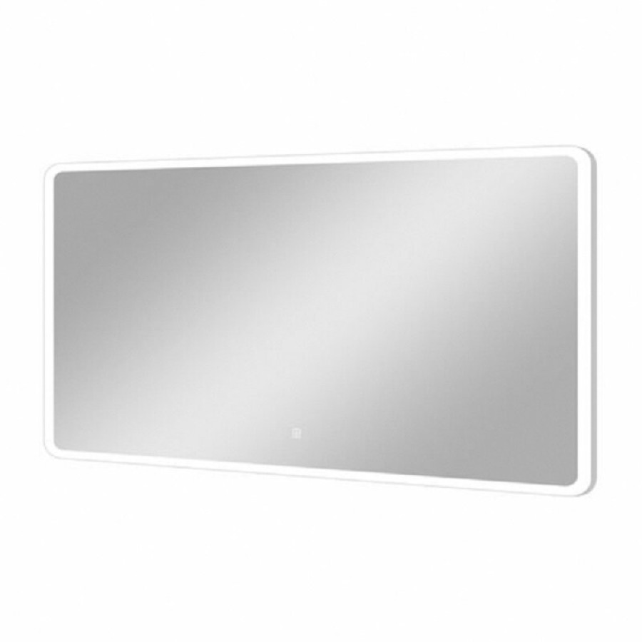 Зеркало Comfortу Лотос, 120 см, с LED-подсветкой, с сенсорным выключателем, холодный свет, 00-00013494 (00-00013494CF)