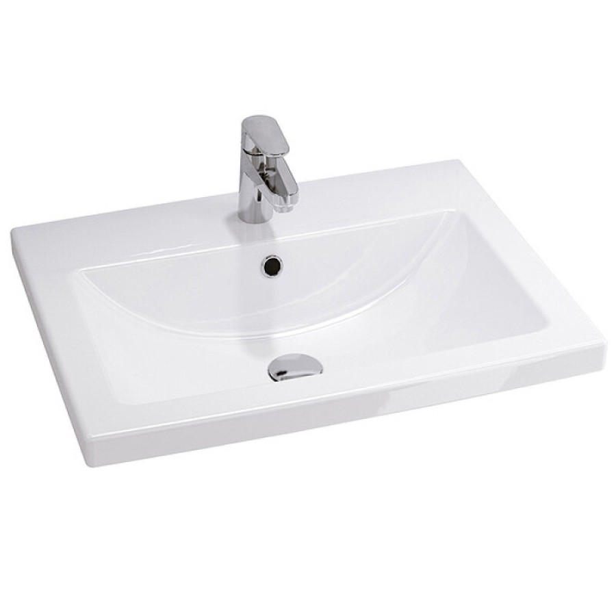 Тумба с раковиной Comfortу Лима, 70 см, антрацит, 00-00013686 (00-00013686CF)