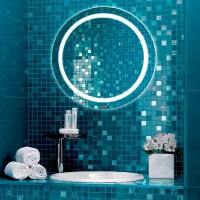 Зеркало Comfortу Круг, 75 см, с LED-подсветкой, с сенсорным выключателем, 00-00013782 (00-00013782CF)