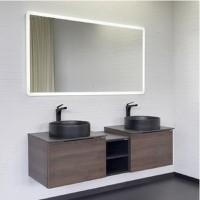 Зеркало Comfortу Портленд, 150 см, с LED-подсветкой, с сенсорным выключателем, холодный свет, 00-00013794 (00-00013794CF)