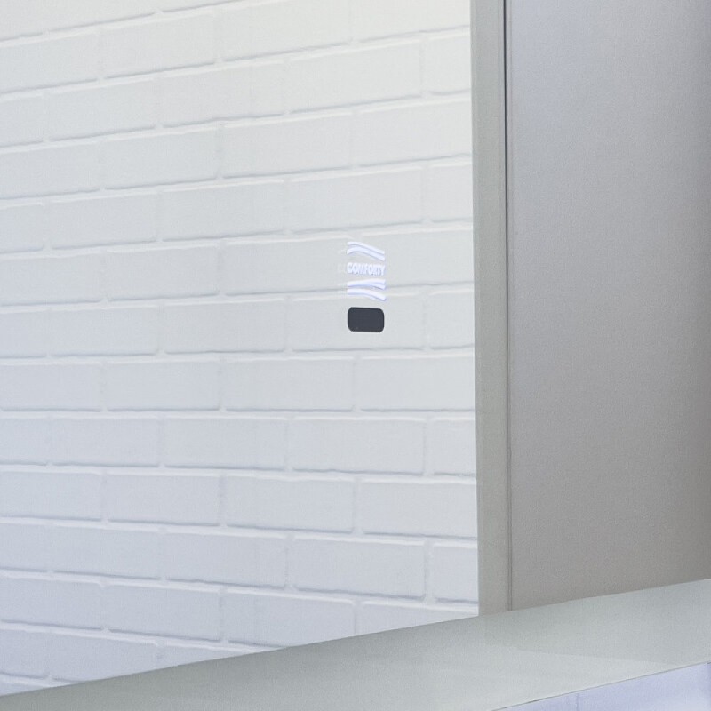 Зеркало Comfortу Эдельвейс 00-00014153CF, 65 см, LED-подсветка, датчик движения