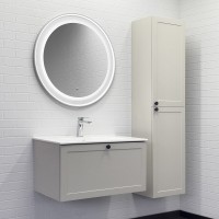 Зеркало Comfortу Ереван 00-00014156CF, 70 см, LED-подсветка, датчик движения, цвет белый матовый