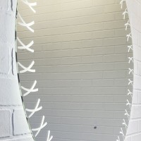 Зеркало Comfortу Эониум 00-00014163CF, 80 см, LED-подсветка, датчик движения
