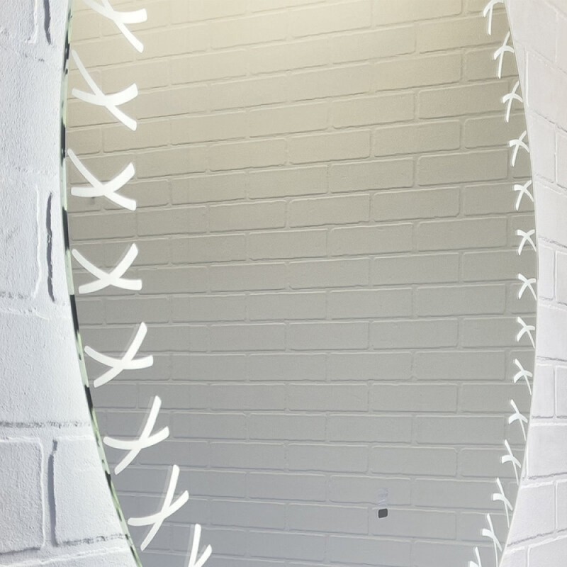 Зеркало Comfortу Эониум 00-00014163CF, 80 см, LED-подсветка, датчик движения