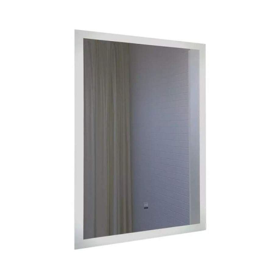 Зеркало Comfortу Эдельвейс 00-00014238, 65 см, LED-подсветка, бесконтактный сенсор, подогрев