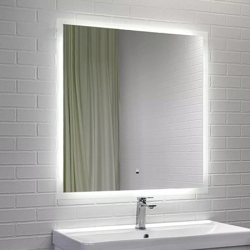 Зеркало Comfortу Эдельвейс 00-00014241, 88 см, LED-подсветка, бесконтактный сенсор