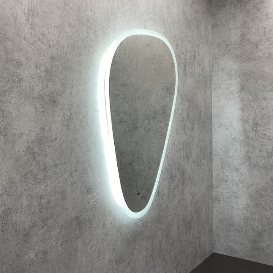 Зеркало Comfortу Олеандр, 70 см, с LED-подсветкой, с сенсорным выключателем, 00-00014342 (00-00014342CF)