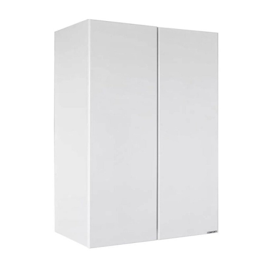 Шкаф подвесной Comforty 00-00017834, 60 см, цвет белый глянец