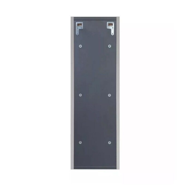 Шкаф-пенал Comfortу Касабланка 00-00017849 (00-00005896CF), 25 см, подвесной, серый шёлк