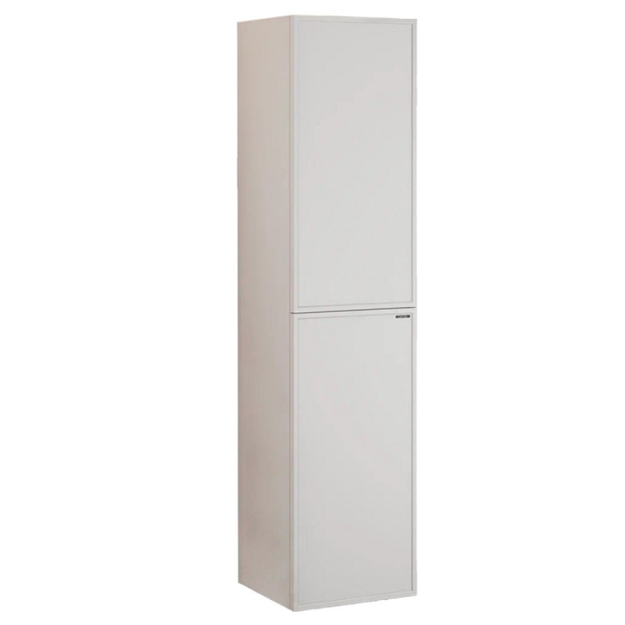 Шкаф-пенал Comfortу Мадрид 00-00017855CF, 40 см, подвесной, цвет серый шёлк