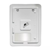 Зеркало Comfortу Ситара 00-00017862, 60 см, LED-подсветка, бесконтактный сенсор, подогрев, алюминиевая рама, цвет серебро