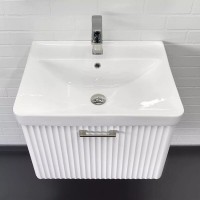 Тумба с раковиной Comforty Ангара 00-00017871, 60 см, цвет белый матовый