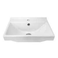 Тумба с раковиной Comfortу Никосия 00-00018024CF, напольная, 50 см, цвет дуб темный