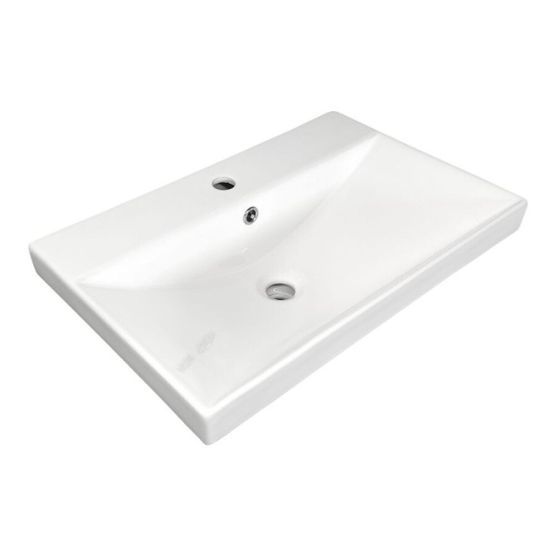 Тумба с раковиной Comforty Кама 00-00018655, 60 см, цвет белый глянец