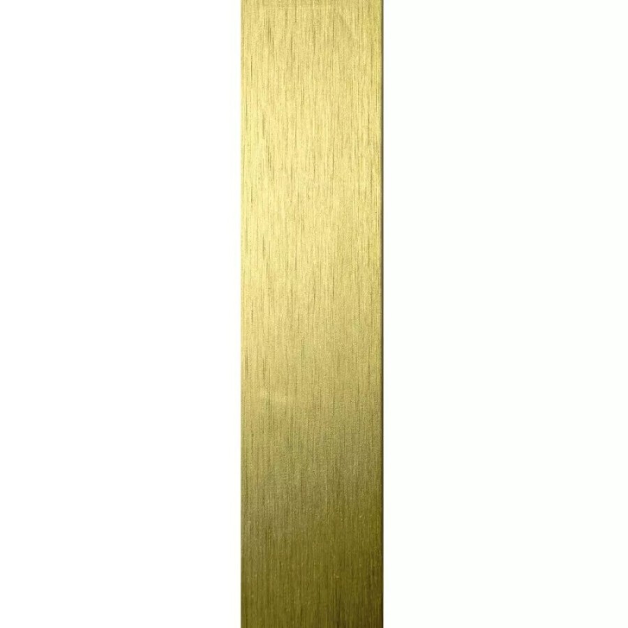 Зеркало Comfortу Ситара 00-00018681, 80 см, золото, LED-подсветка, сенсор