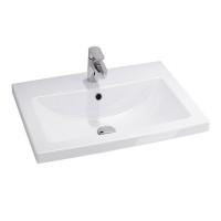 Тумба с раковиной Comfortу Лима 00-00019179, 70 см, напольная, цвет антрацит