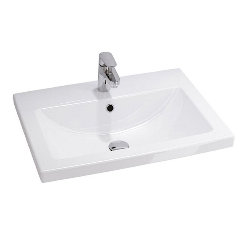 Тумба с раковиной Comfortу Лима 00-00019211, 70 см, цвет белый матовый