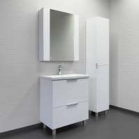 Тумба с раковиной Comfortу Лима 00-00019211, 70 см, цвет белый матовый
