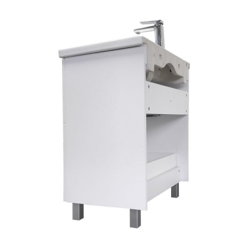 Тумба с раковиной Comfortу Лима 00-00019211, 70 см, цвет белый матовый