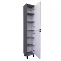 Шкаф-колонна Comfortу Лима 00-00019242, 35 см, цвет антрацит