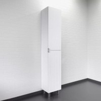 Шкаф-колонна Comfortу Лима 00-00019243, 35 см, цвет белый матовый