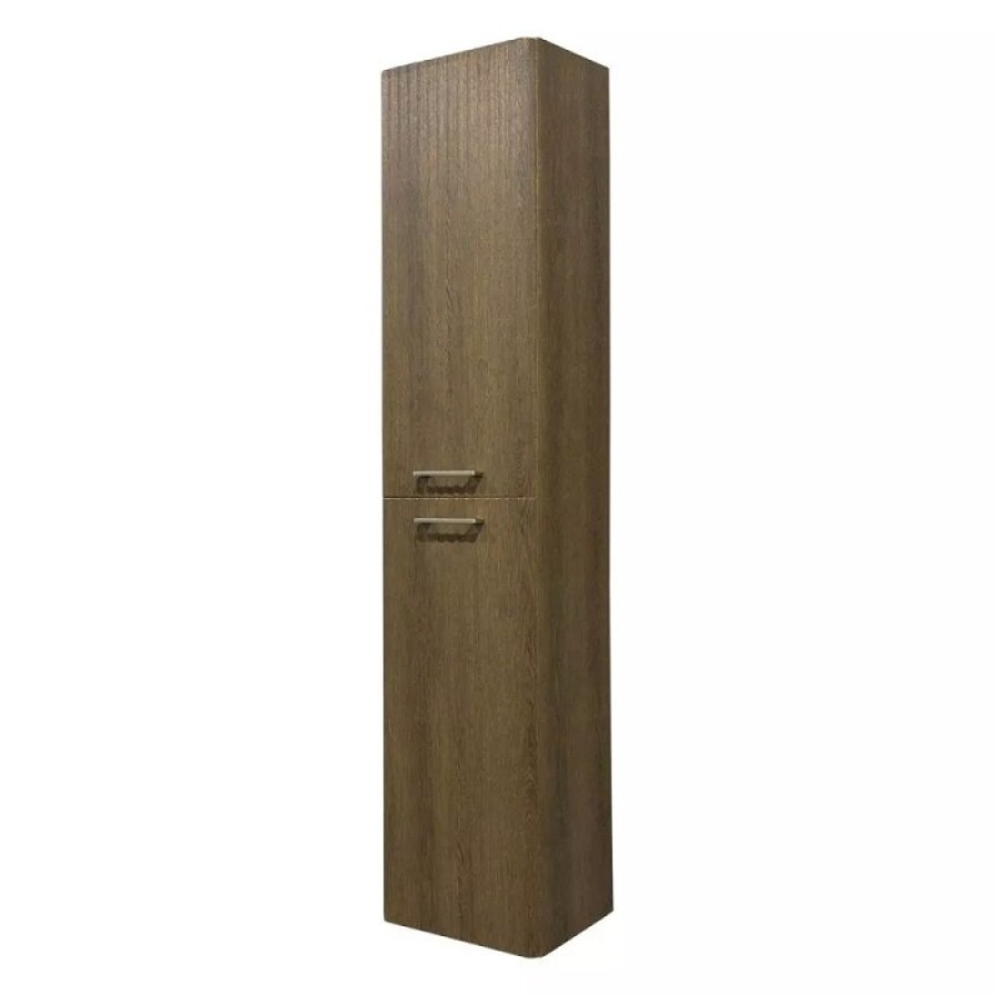 Шкаф-пенал Comfortу Ангара 00-00019358, 35 см, подвесной, цвет дуб темно-коричневый