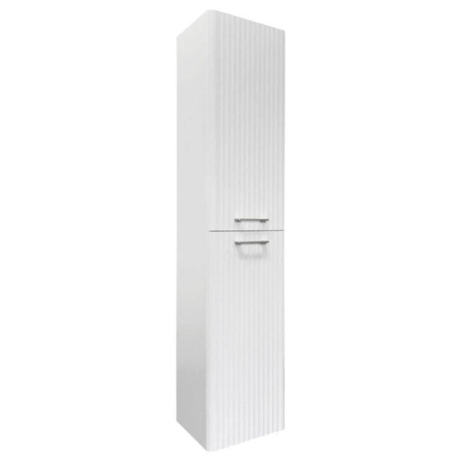 Шкаф-пенал Comfortу Ангара 00-00019359 (00-00019359CF), 35 см, подвесной, цвет белый матовый