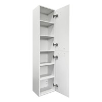 Шкаф-пенал Comfortу Ангара 00-00019359 (00-00019359CF), 35 см, подвесной, цвет белый матовый
